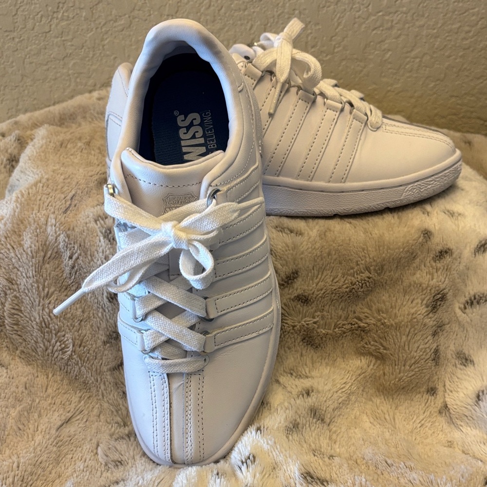 K-Swiss Women's White Athletic Sneakers